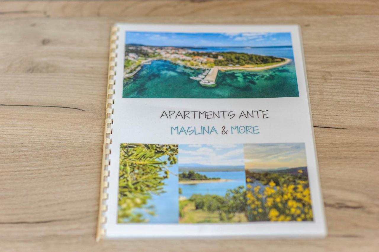 Apartman Maslina Шибеник Экстерьер фото